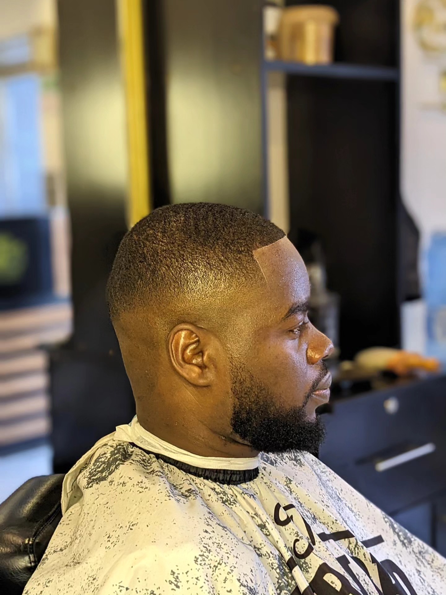 Taper fade style